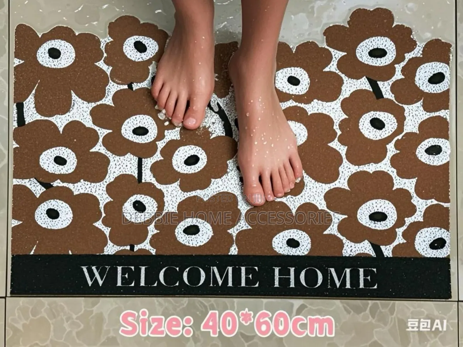 Welcome Home Doormat (Plastic Size 40*60cm)