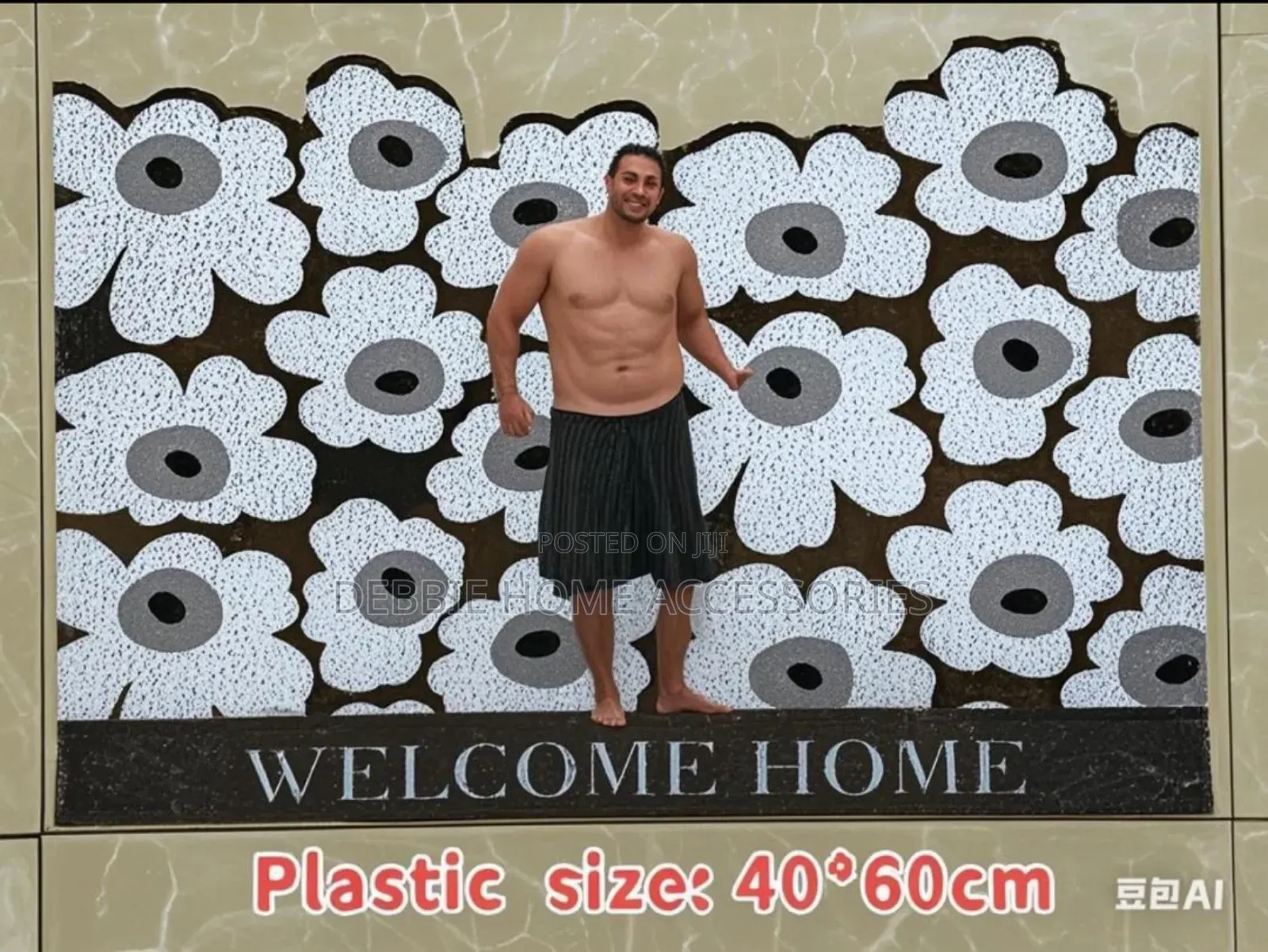 Welcome Home Doormat (Plastic Size 40*60cm)
