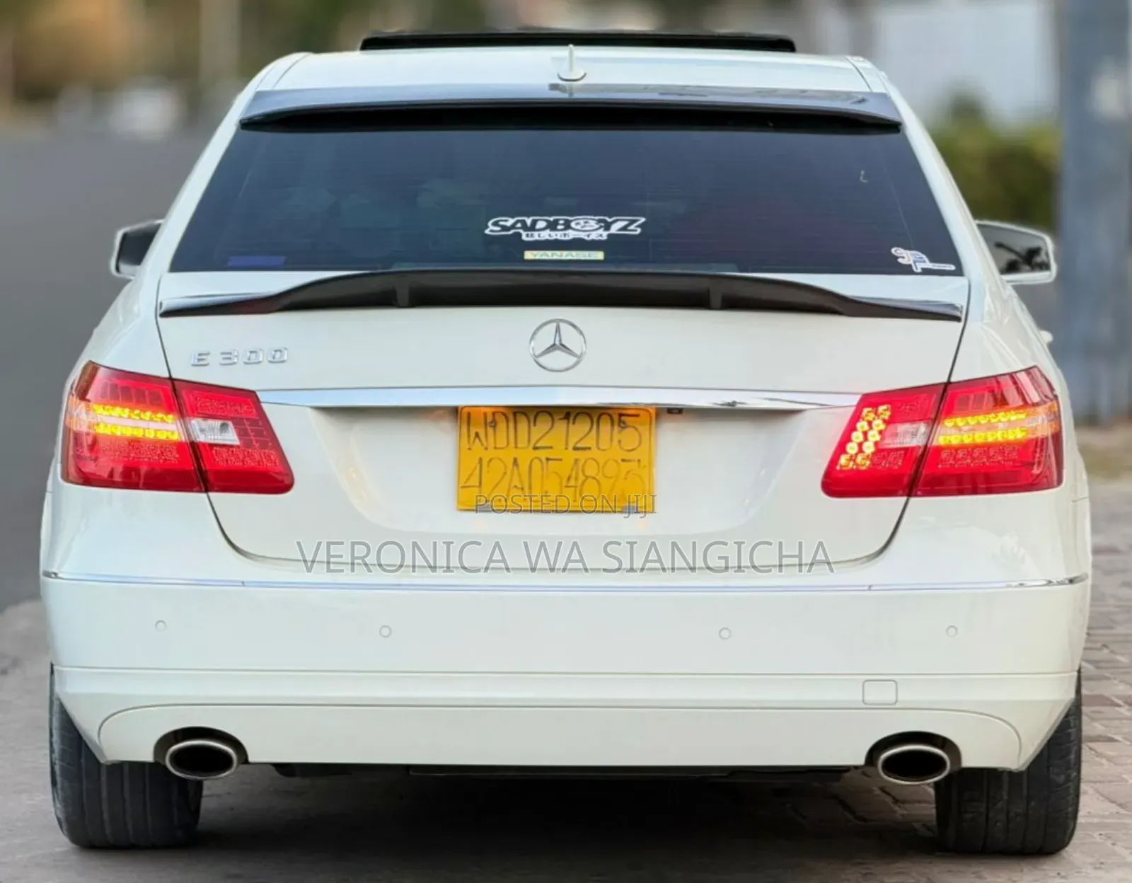 Mercedes-Benz 300E 2010 White