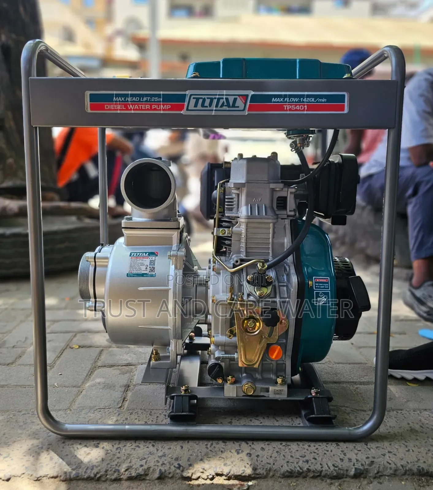 Total Diesel Water Pump (4inch)