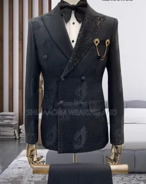 Black Milano Suits Wear