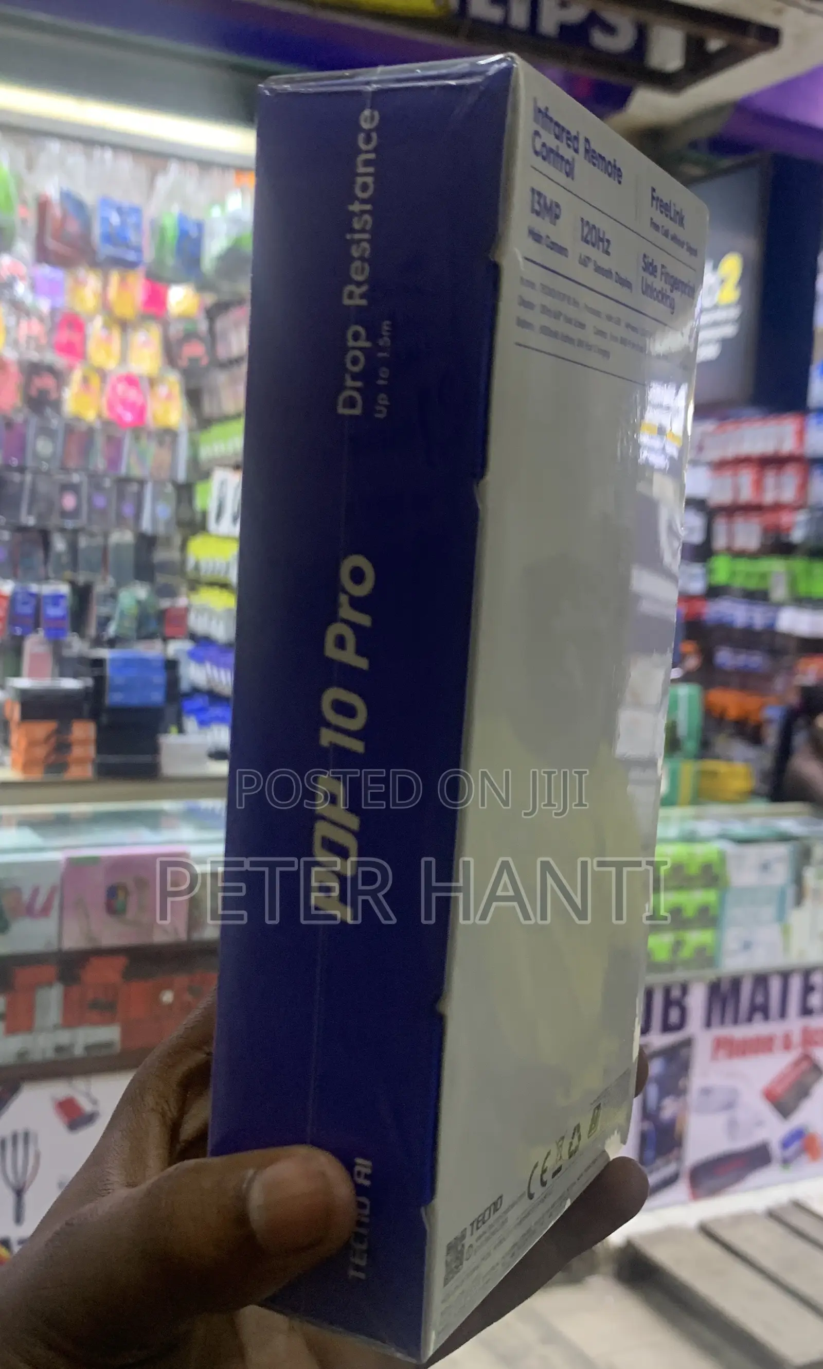 New Tecno Pop 10 Pro 128 GB Black