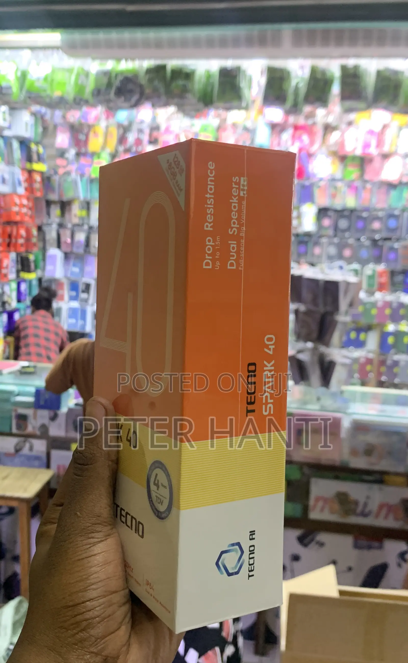 New Tecno Spark 40 128 GB Black