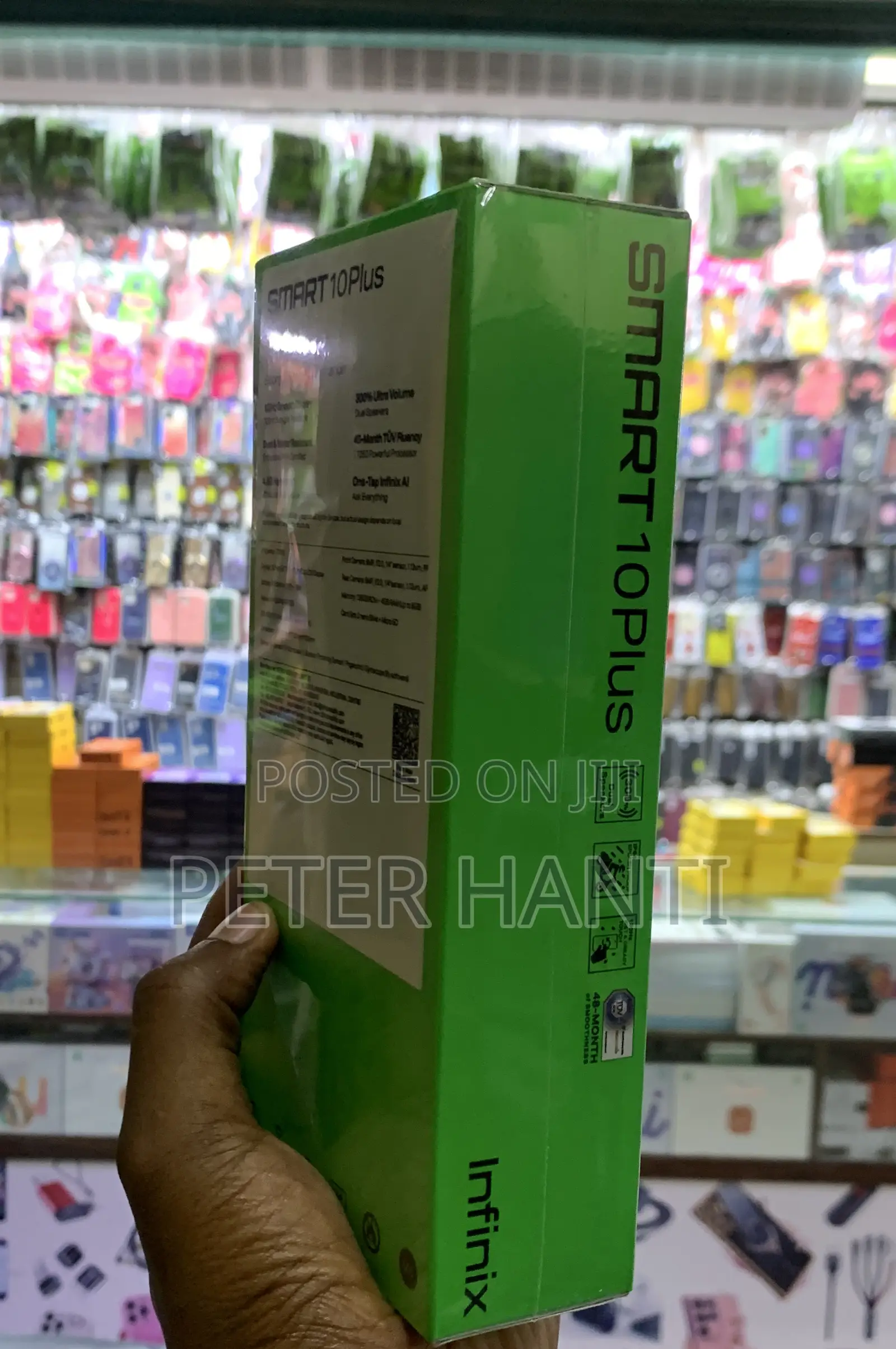 New Infinix Smart 10 Plus 128 GB Black