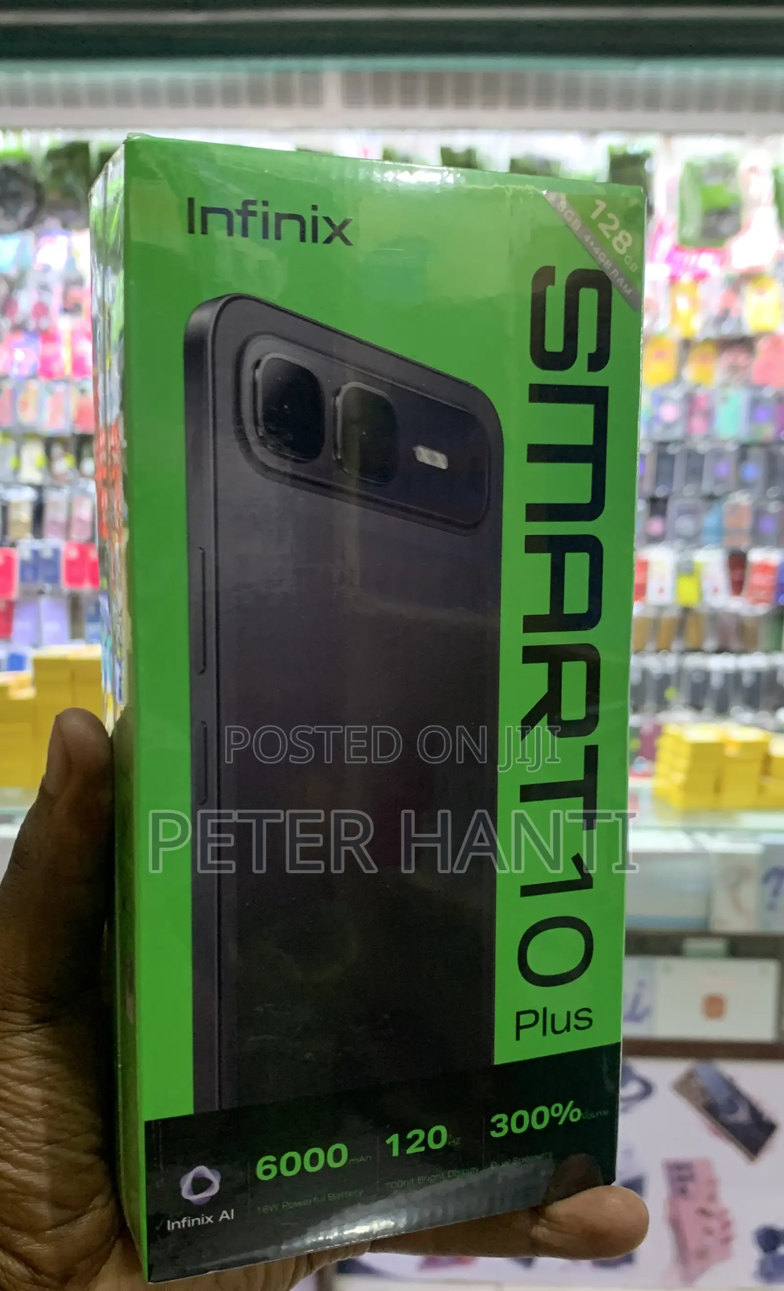 New Infinix Smart 10 Plus 128 GB Black
