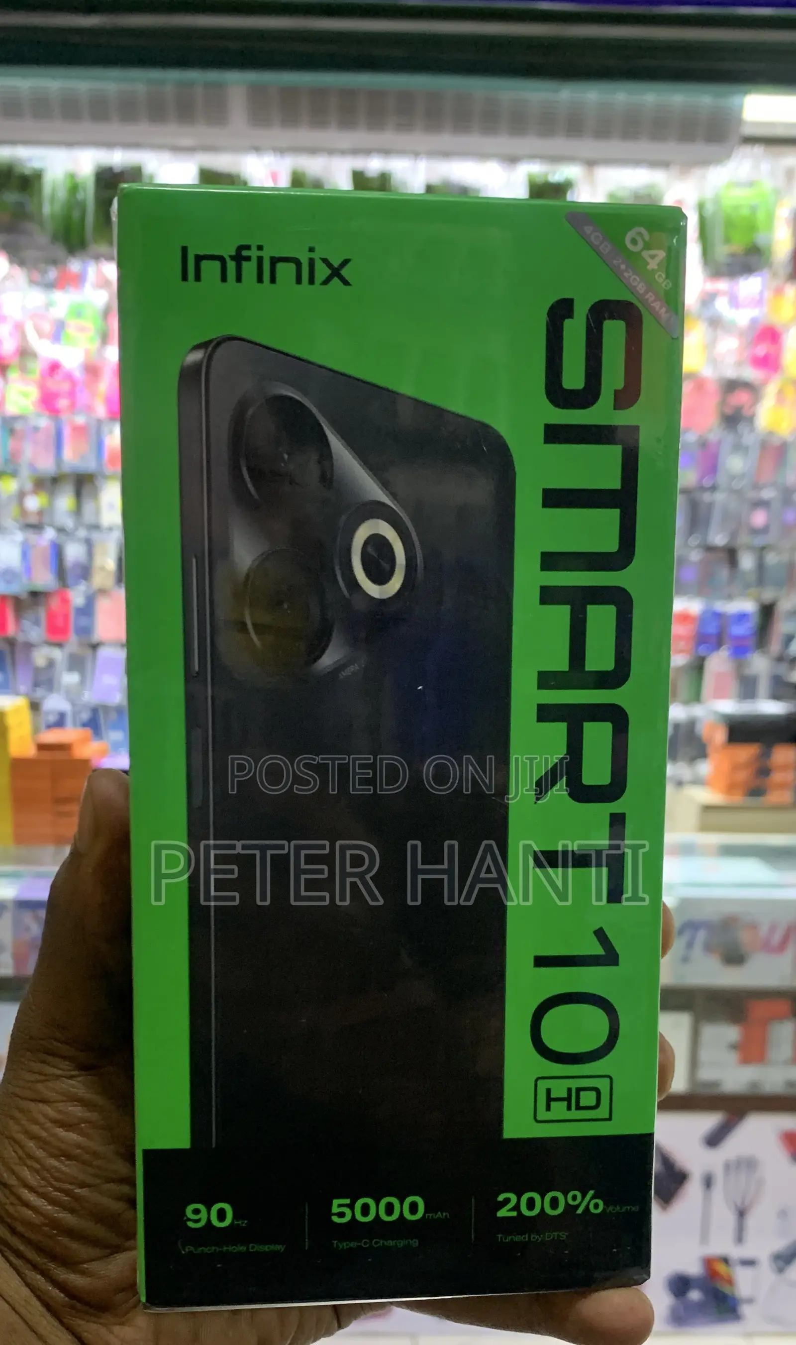 New Infinix Smart 10 HD 64 GB Black