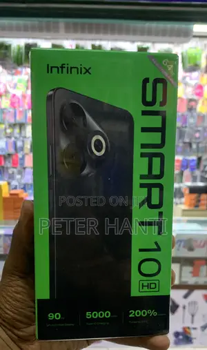 New Infinix Smart 10 HD 64 GB Black