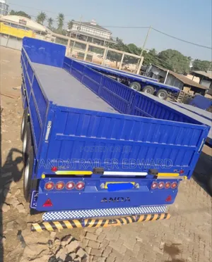 Side-Door Semi Trailer With Spring
