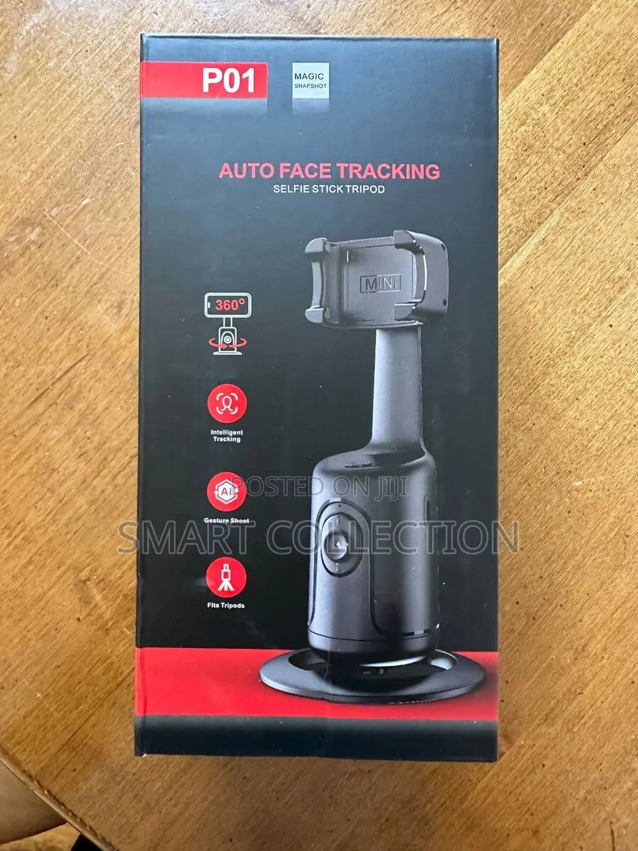 Magic Snapshot P01 Auto Face Tracking Selfie Stick Tripod Desktop