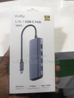 Cudy Uh500 6 in 1 Usb-C Hub