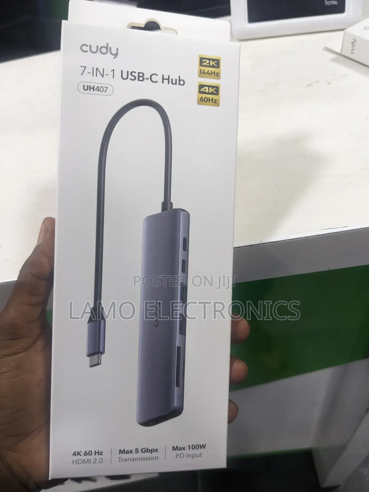 Cudy Uh407 7 in 1 Usb-C Hub