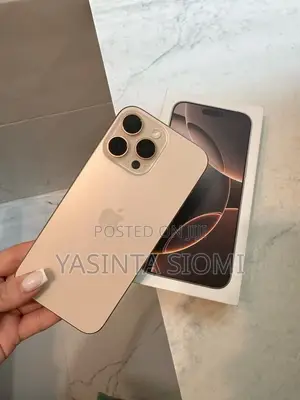 New Apple iPhone 16 Pro Max 256 GB Gold