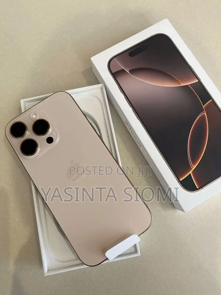 New Apple iPhone 16 Pro Max 256 GB Gold
