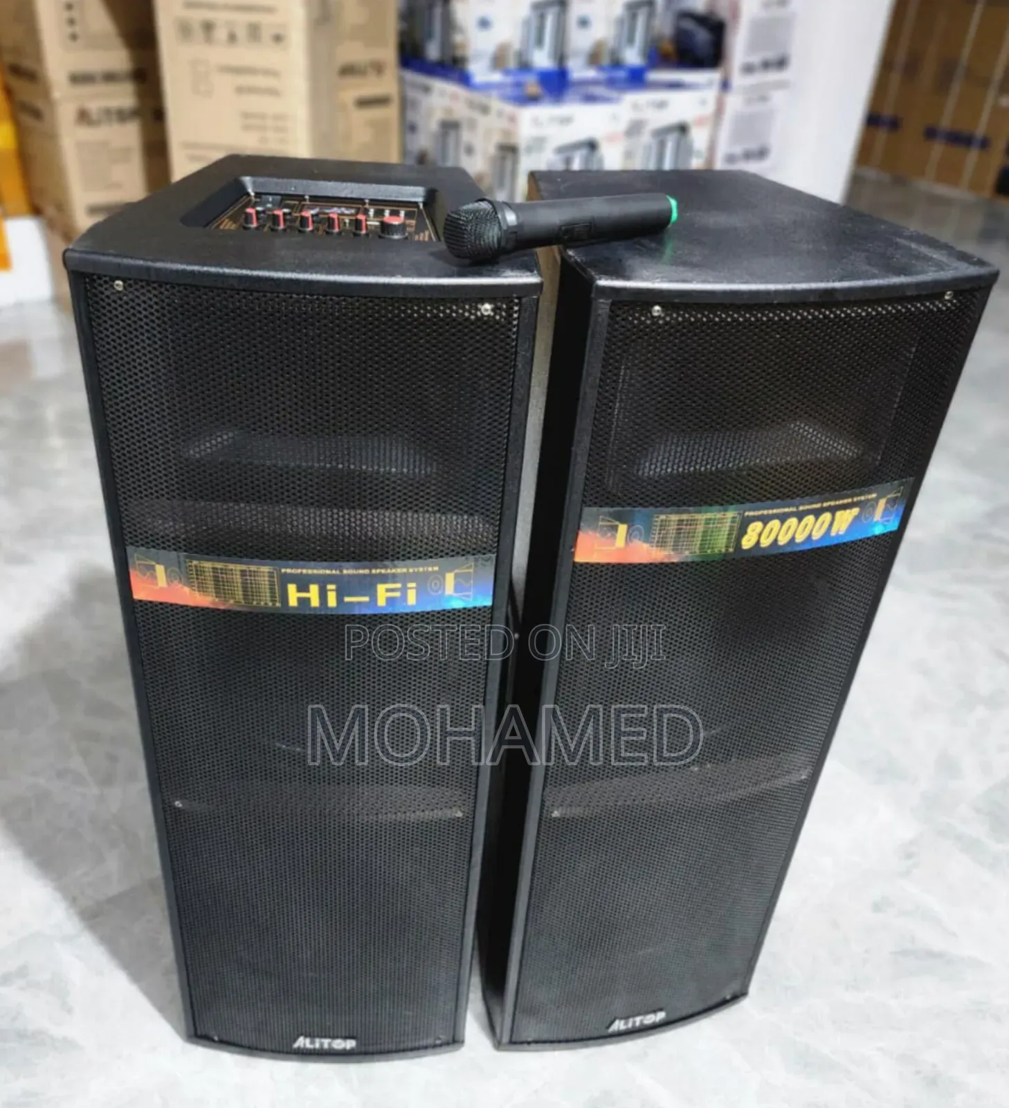 Alitop Speakers 80000w