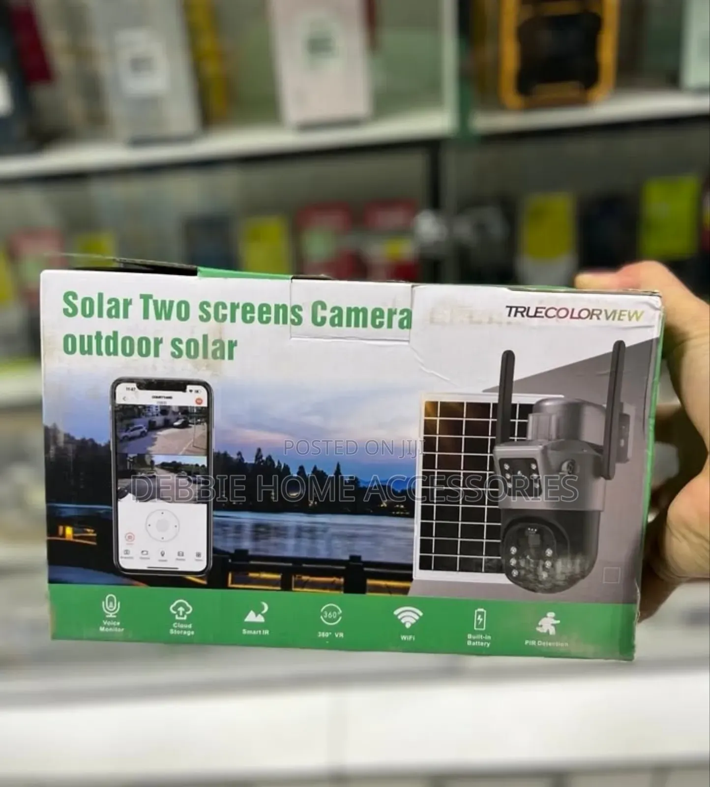 Solar Two Screens Outdoor Camera.