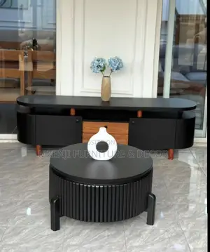 Showcase Na Coffee Table Black Color