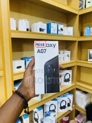 New Samsung Galaxy A07 4G 128 GB Black