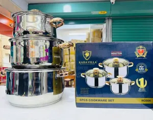 Kaisa Villa 3-Piece Stainless Steel Induction Cookware Set