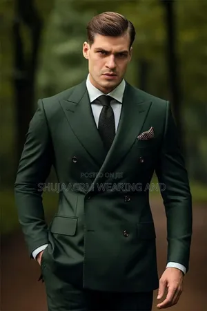 Green Sixbutton Suit| Marco Lorenzo Bends