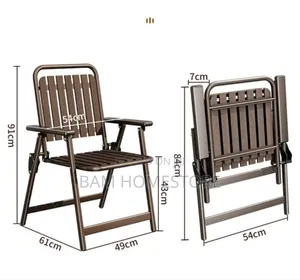 Portable Folding Chair With Armrests