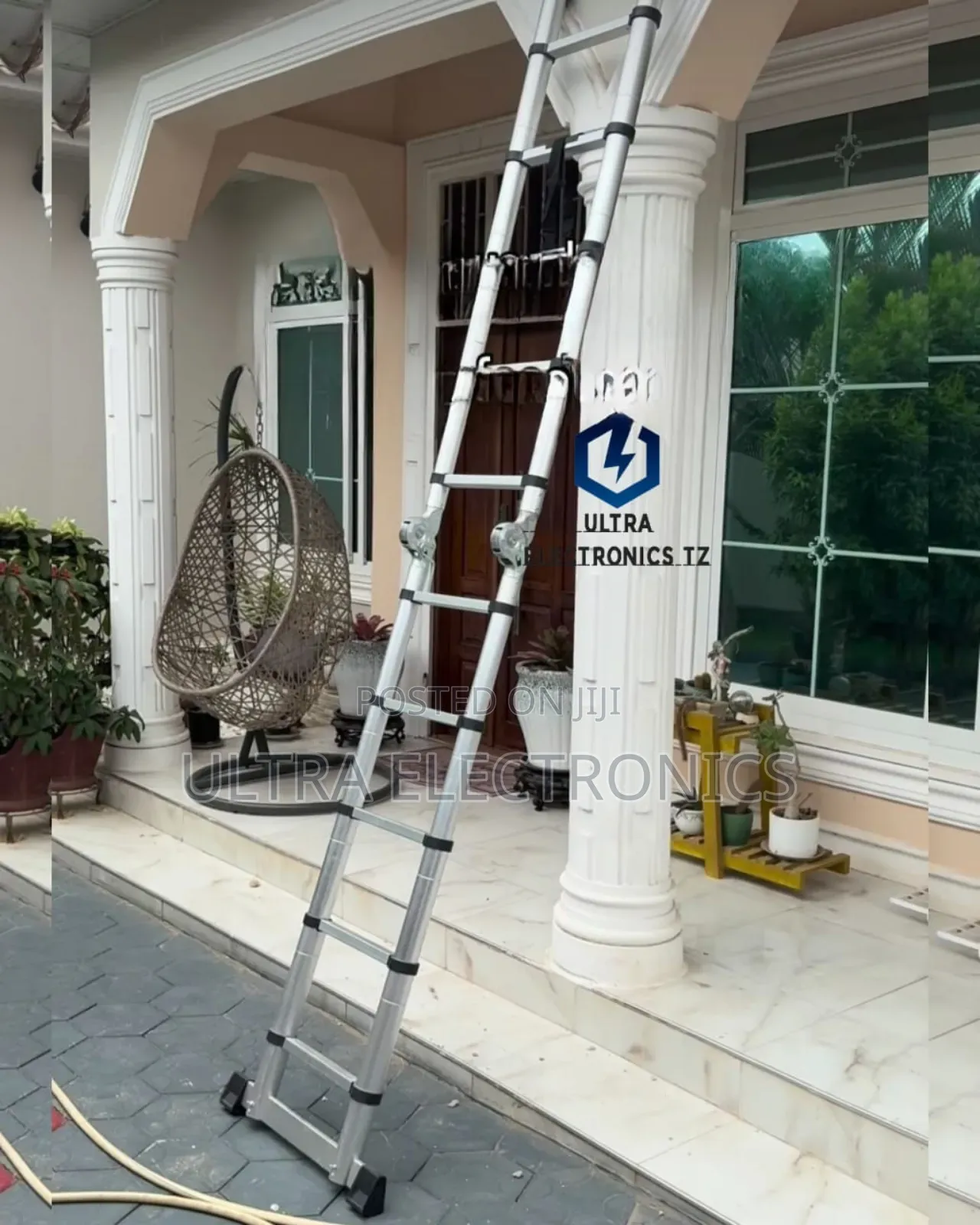 Ngazi Imara Foldable Ladder Ikikunjwa Ni 1.6 M
Ikikunjuliwa 3.2 Metre