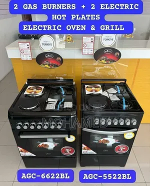 Aero Gas Cooker 2gas 1 Electric Plate