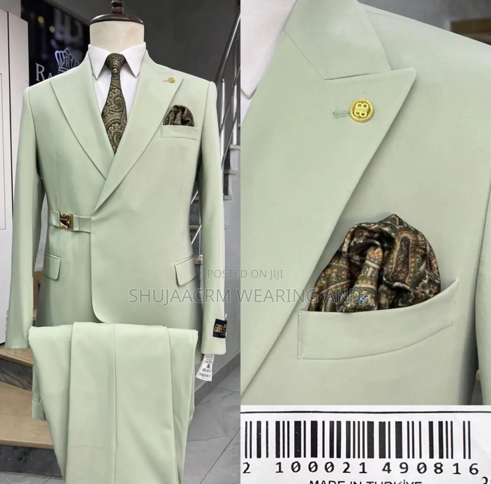 Multi Double Breasted Suit