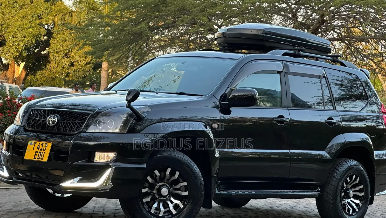 Toyota Land Cruiser Prado 2008 Black