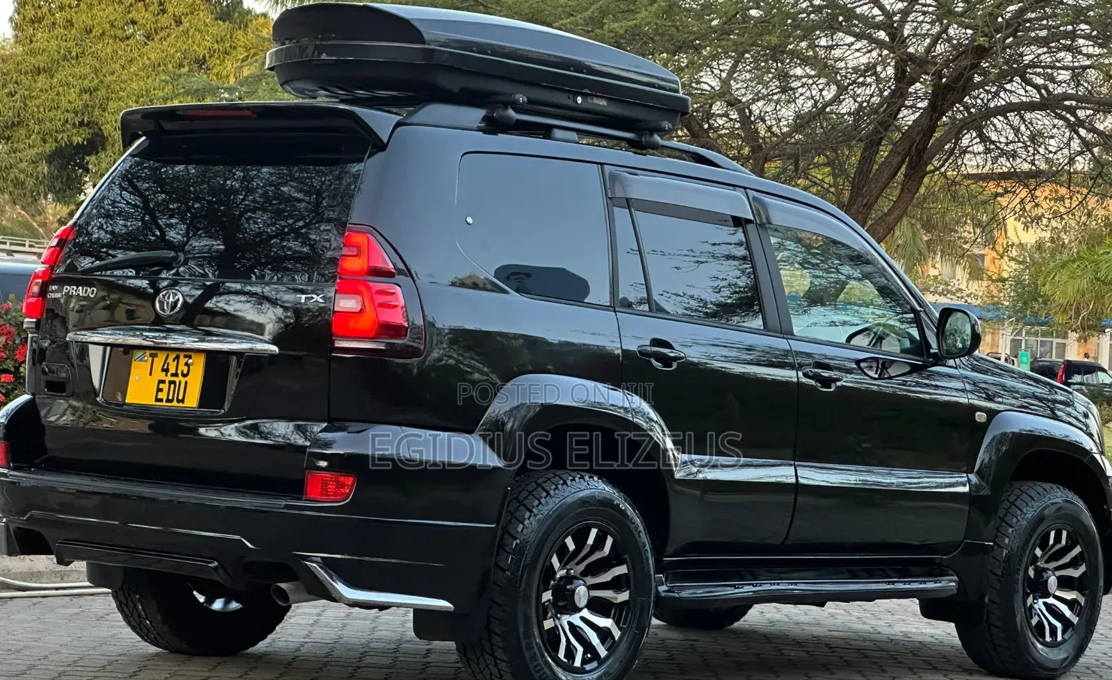 Toyota Land Cruiser Prado 2008 Black