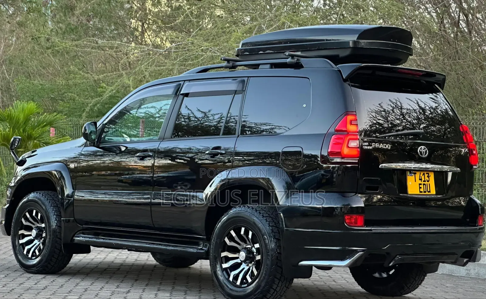 Toyota Land Cruiser Prado 2008 Black