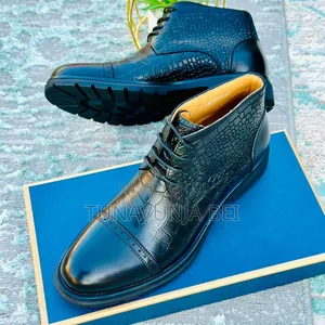 Pure Leather Shoes  Boots