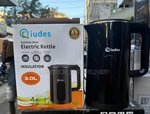 Qiudes Stainless Steel Electric Kettle 3l (Insulation)