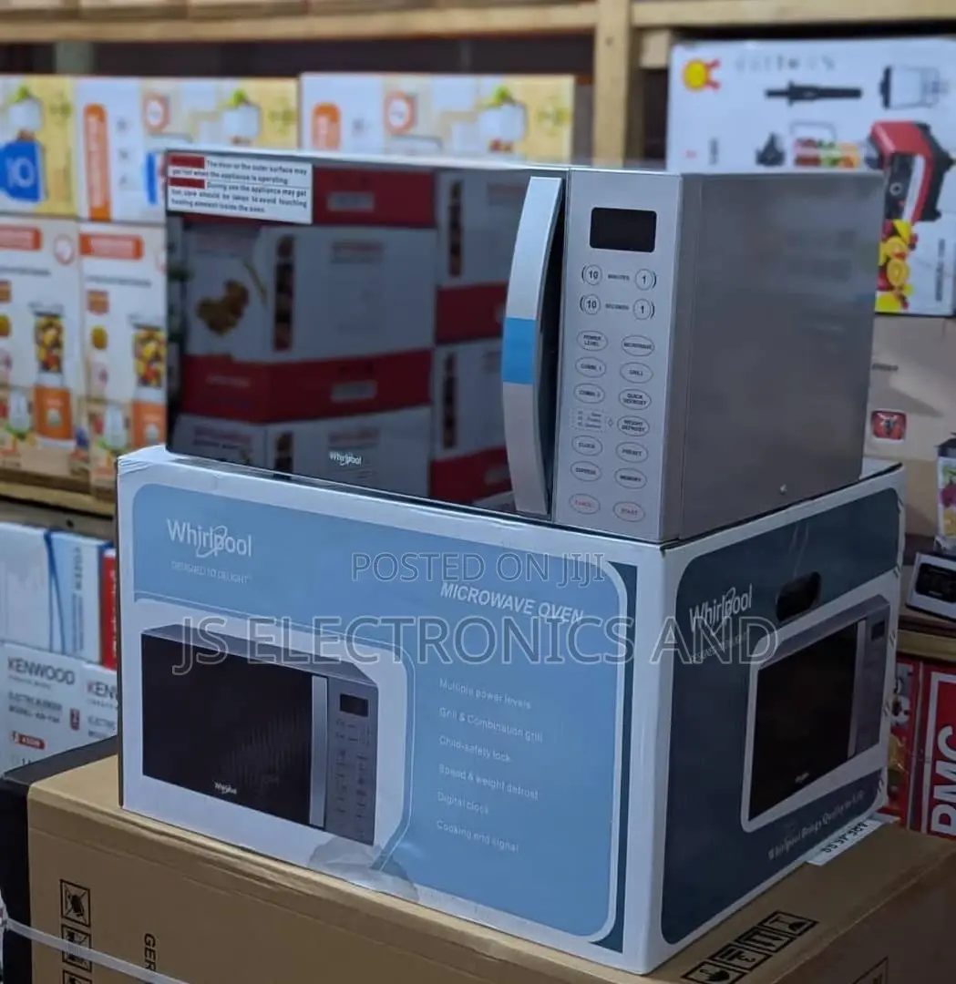 Whirlpool Mircowave Oven 30l Grill Digital Use (Inachoma Na Kupasha)