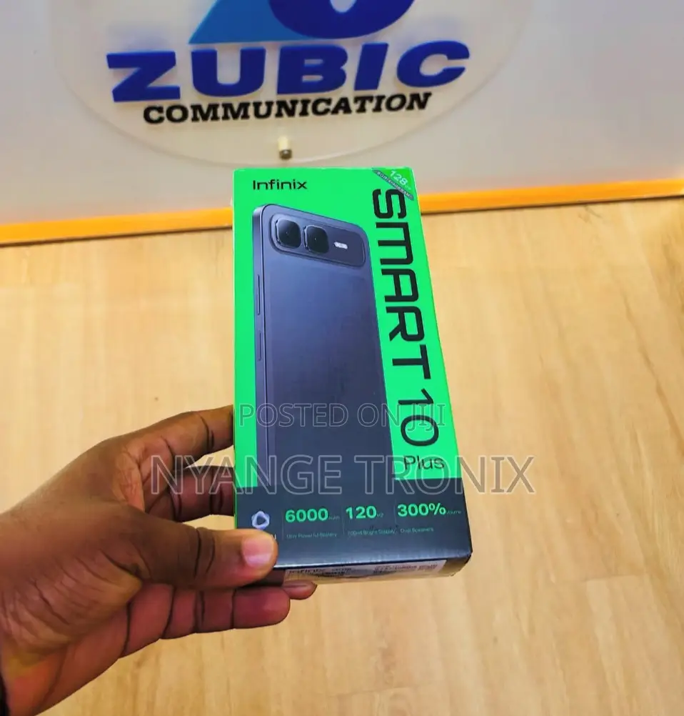 New Infinix Smart 10 Plus 128 GB Black