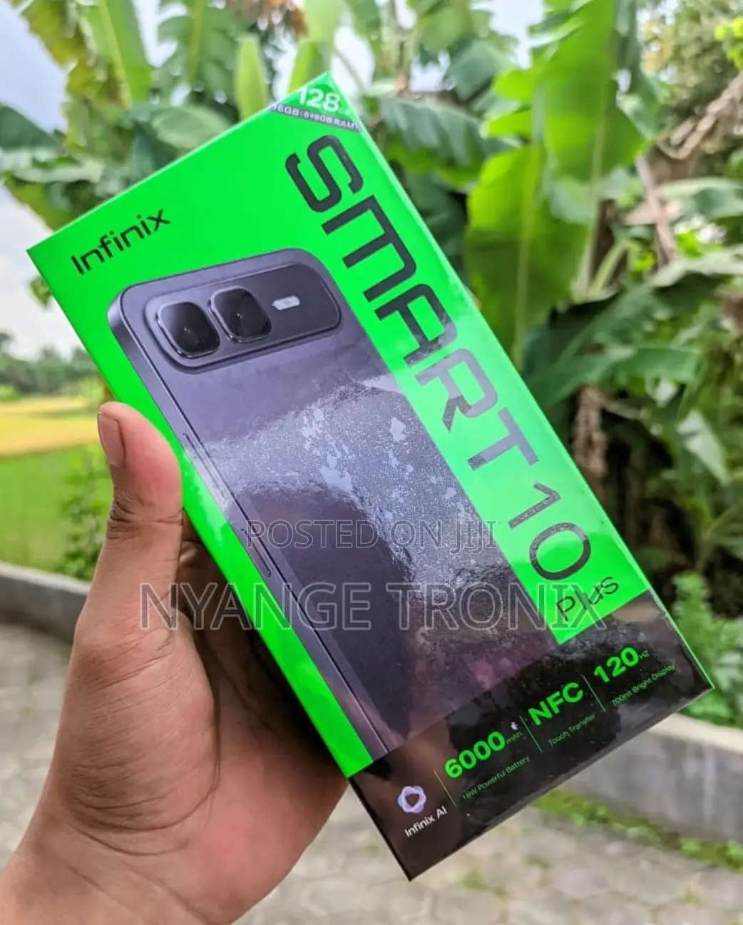 New Infinix Smart 10 Plus 128 GB Black