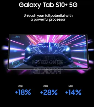 New Samsung Galaxy Tab S10+ 5G 512 GB Blue