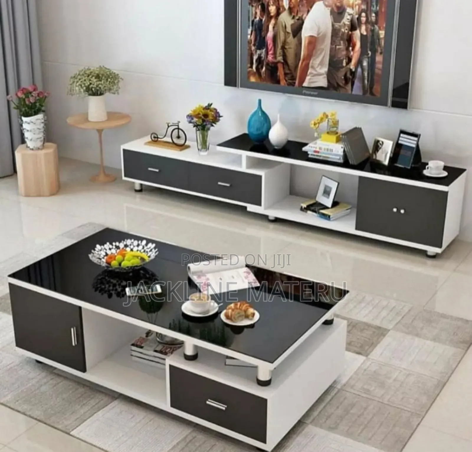 Tv Showcase Na Coffee Table Fullset