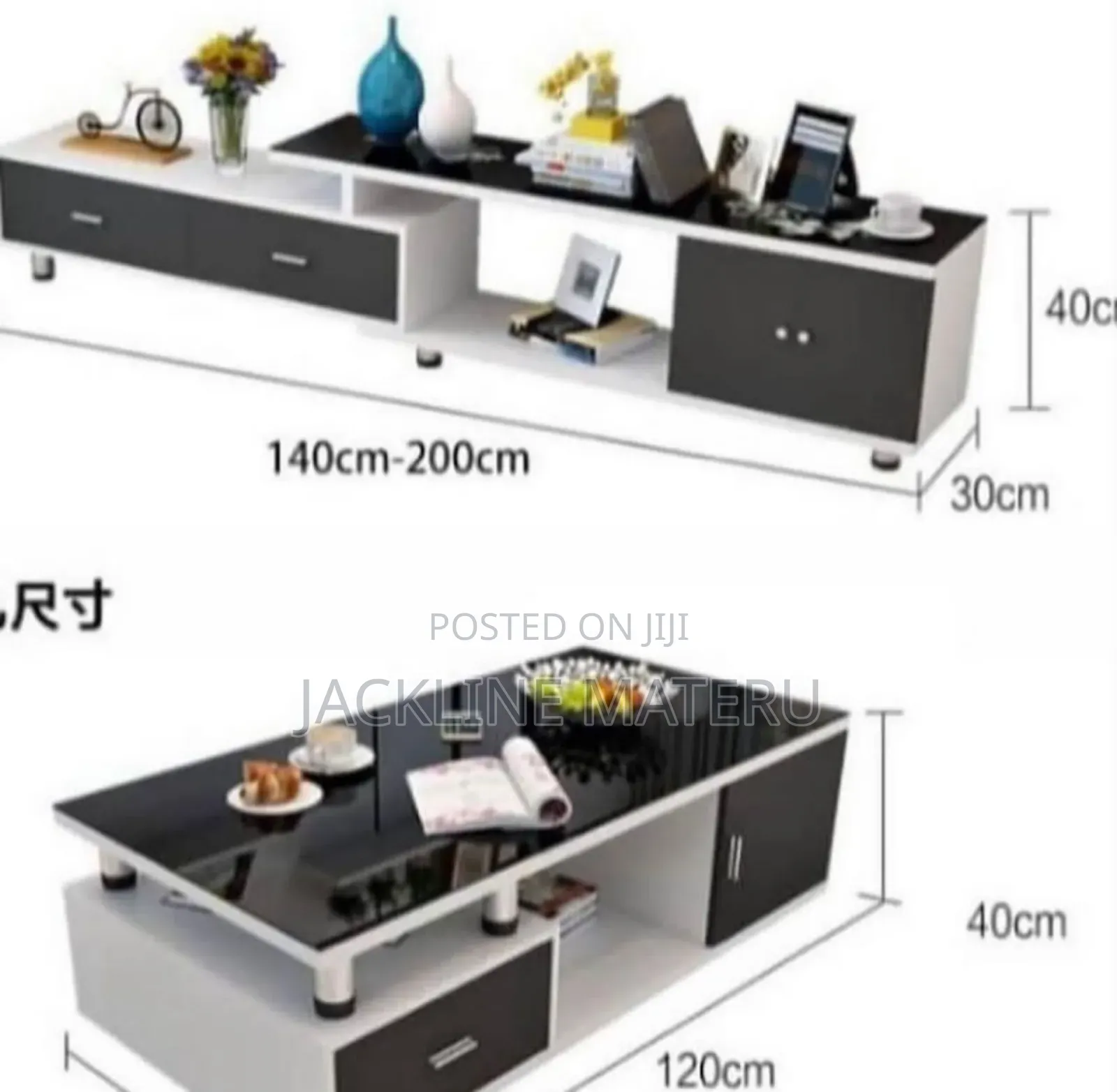 Tv Showcase Na Coffee Table Fullset