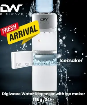 *Digiwave 3tap Water Dispenser With Ice Maker 15kg Ice Production*