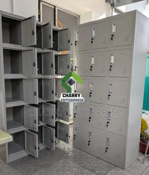 High Quality 15-Door Metal Locker/ Cabinet for Office, Schools, Gym