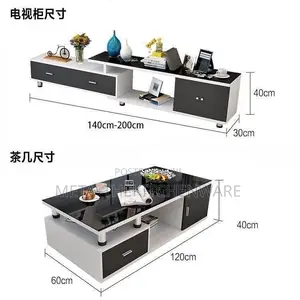Moden Tv Showcase With Coffee Table