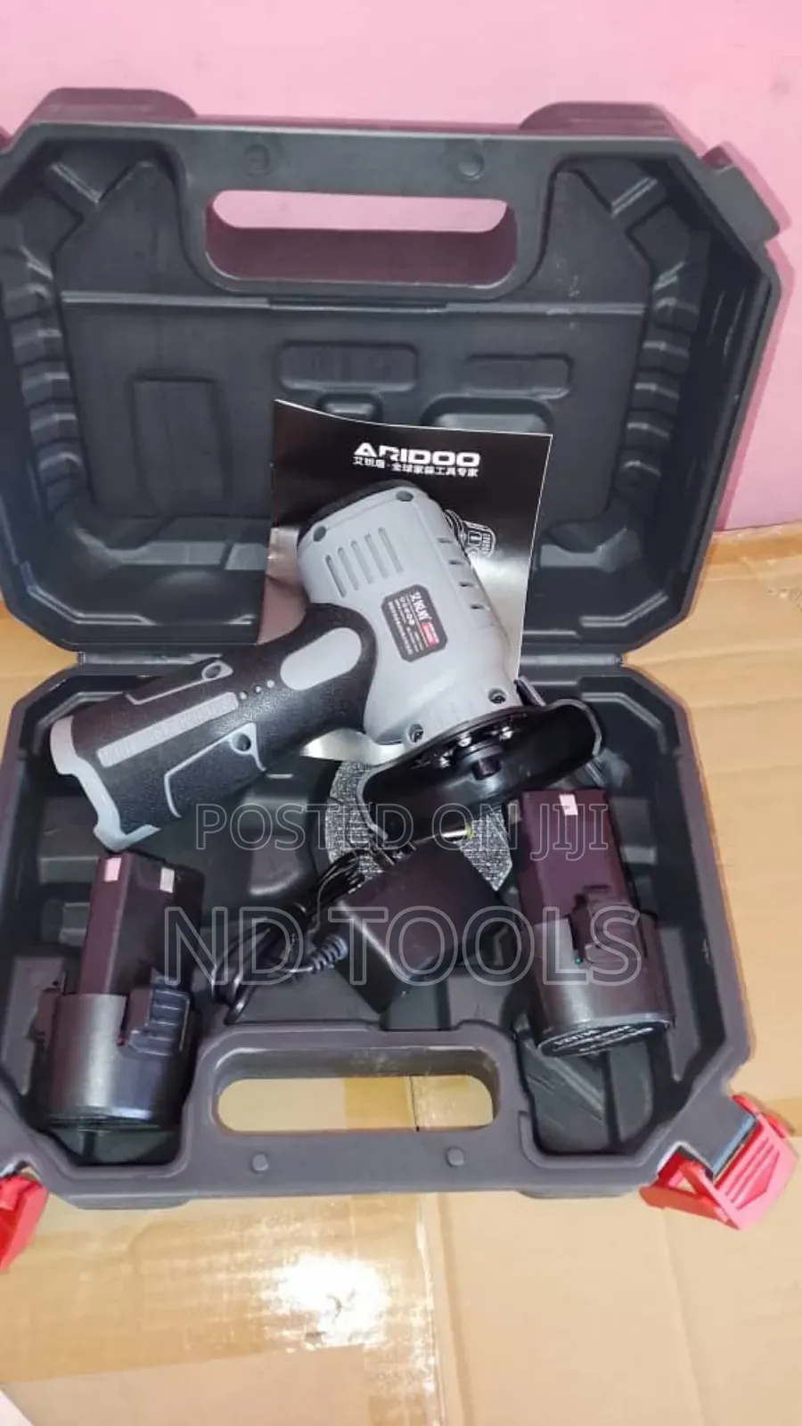 Cordless Angel Grinder 4" Aridoo