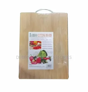 Bamboo Cutting Board (2cm Thickness 
Length 36cm Width 26cm)