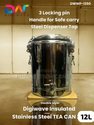 Water Heater or Steel Dispenser Tap 12l
