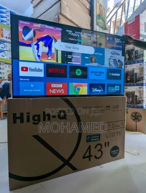 High Q Smart Tv Inch 43 Ina Bluetooth