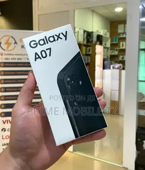 New Samsung Galaxy A07 4G 64 GB Black