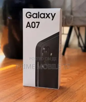 New Samsung Galaxy A07 4G 64 GB Black