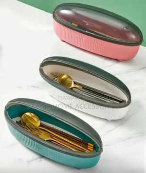 Transparent Storage Box For Spoon/Fork/Chopsticks