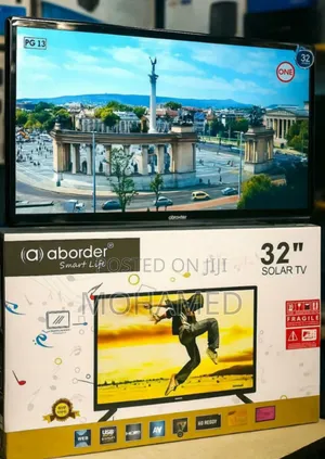 Aborder Led Tv Inch 32 Double Glass Dc 