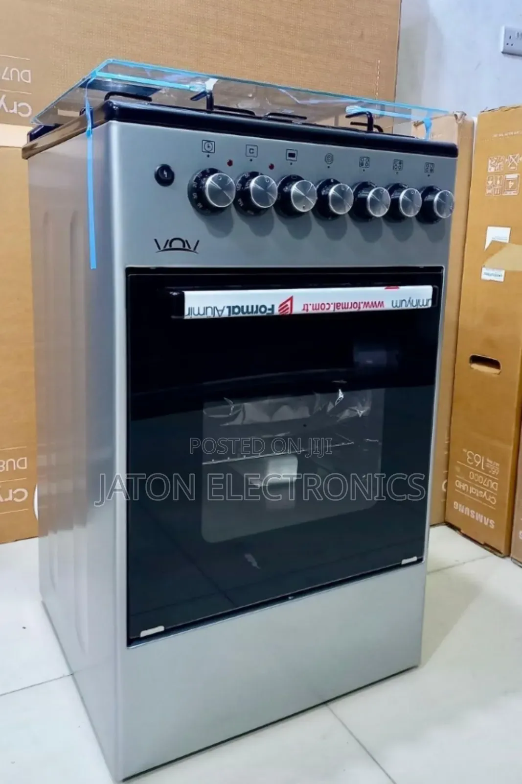 Vov Original Cookers* Size 50x50 .Plate 3 Gas + 1 Umeme Oven